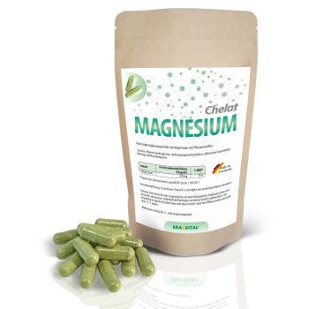 Magnesium Chelat mit Moringa Oleifera - Kapseln