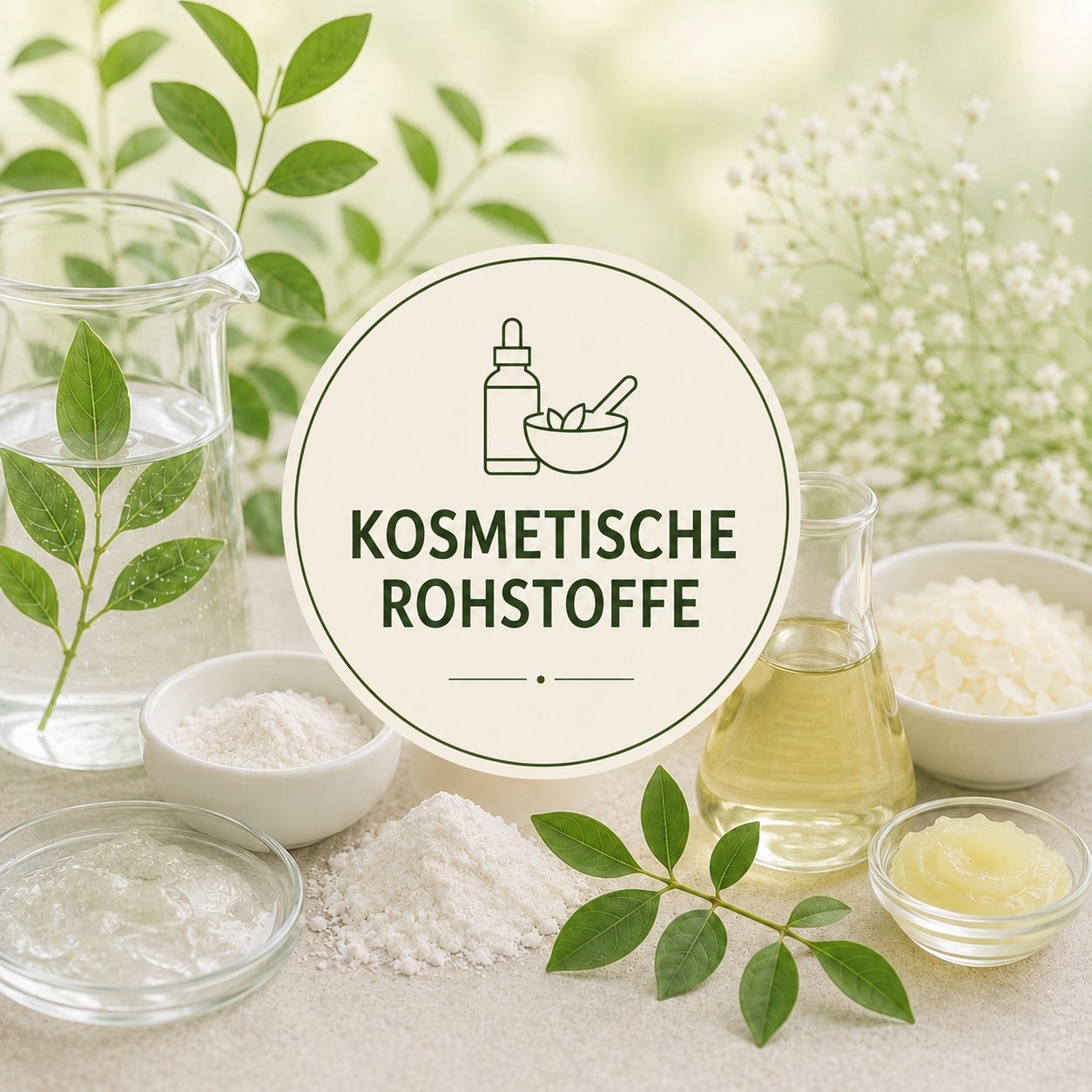 Kosmetische Rohstoffe