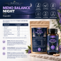 Preview: MENO BALANCE NIGHT Kapseln für Frauen  Wechseljahren mit Salbei und Mönchspfeffer