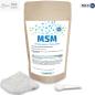 Preview: MSM Pulver hochdosiert – Organischer Schwefel – Vegan