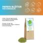 Preview: Papaya Blätter und Stängel fein vermahlen
