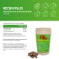 Preview: Reishi Sporenextrakt mit Olivenblattextrakt Kapseln. Vegan.
