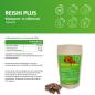 Preview: Reishi Sporenextrakt mit Olivenblattextrakt Kapseln. Vegan.