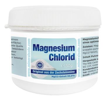 Magnesium Chlorid-Pulver das Original aus Zechsteinmeer zum trinken
