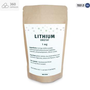 Lithium Orotat liposomal 1 mg per capsule