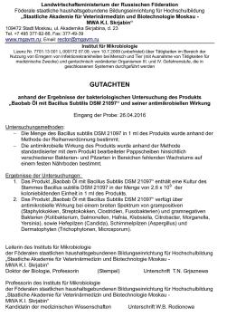Basuba Oil kosmetik für sehr empfindliche haut