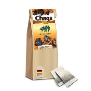 Chaga-Pilz natur Brocken wildsammlung aus Sibirien - Kostenlose Probe*