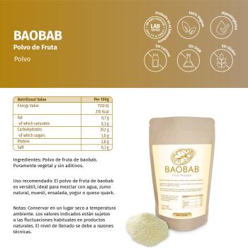 Baobab Fruchtpulver
