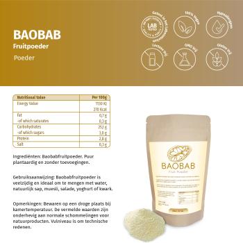Baobab Fruchtpulver