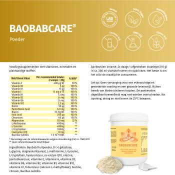 BAOBABCARE® Pulver - Ein Verdauungsschrittmacher