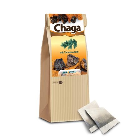 Chaga-Pilz - Im Teebeutel - OHNE Tassenreiter