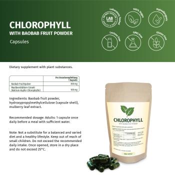 Chlorophyll Kapseln - Geruchsbindung und Frischegefühl