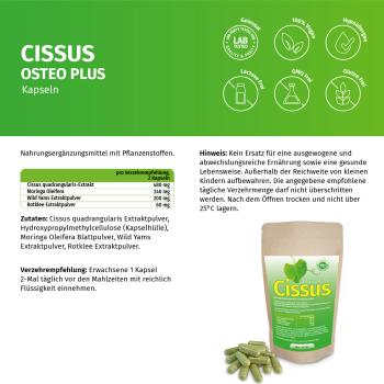 Cissus Osteo Plus Kapseln