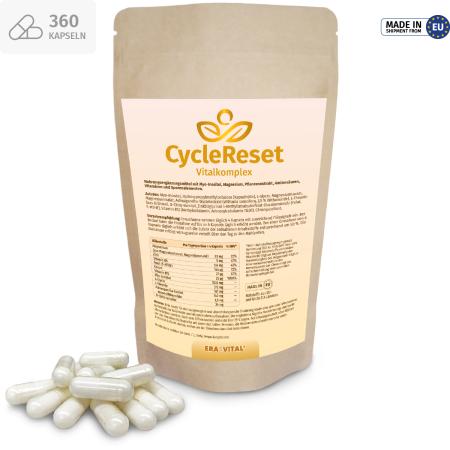 Preview: CycleReset Vitalkomplex – moderner Inositol Magnesium Vitamin Komplex