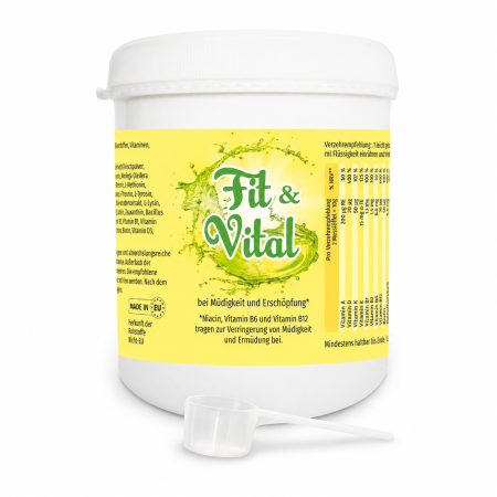 Fit & Vital | Pulver | Erfolgreiche Darmsanierung & Energie im Alltag | Vegan