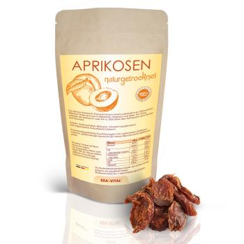 BIO Aprikosenhälften Wildwuchs naturgetrocknet 100 g Packung