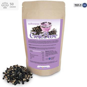 Schwarze Goji Beeren