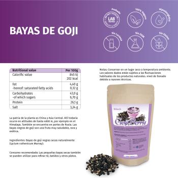 Goji Beeren - schwarz getrocknet