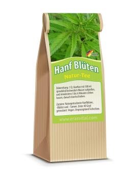 Hanf Blüten Tee mit hohem Anteil an CBD 1,6 - 1,7%