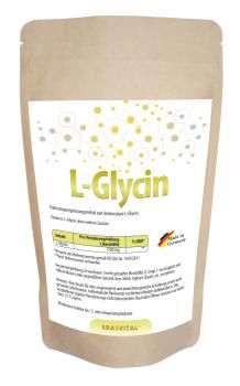 L-Glycin - die kleinste Aminosäure - Pulver