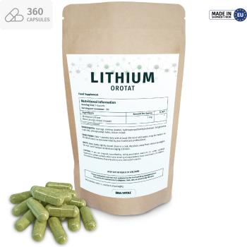 Lithium Orotat liposomal 1 mg per capsule