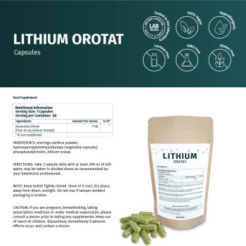 Lithium Orotat Capsules liposomal
