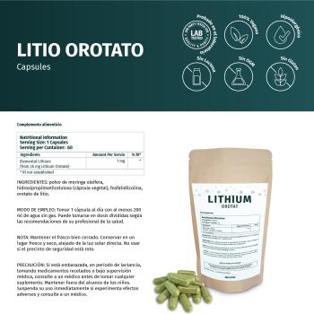 Lithium Orotat Capsules liposomal