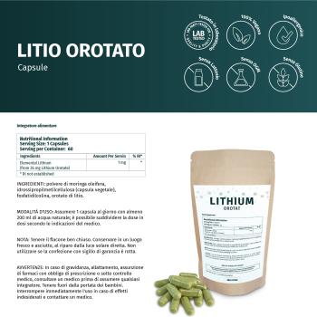 Lithium Orotat Capsules liposomal