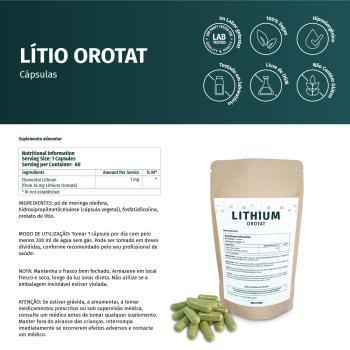 Lithium Orotat Capsules liposomal