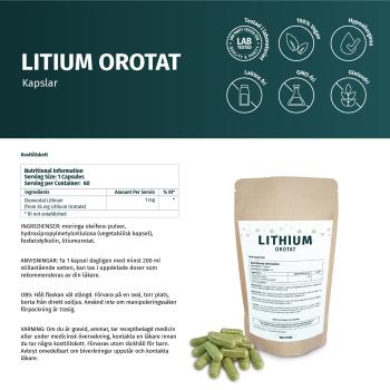 Lithium Orotat Capsules liposomal