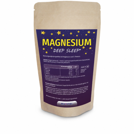 Magnesium Deep Sleep Kapseln mit Melatonin & Vitamin B6