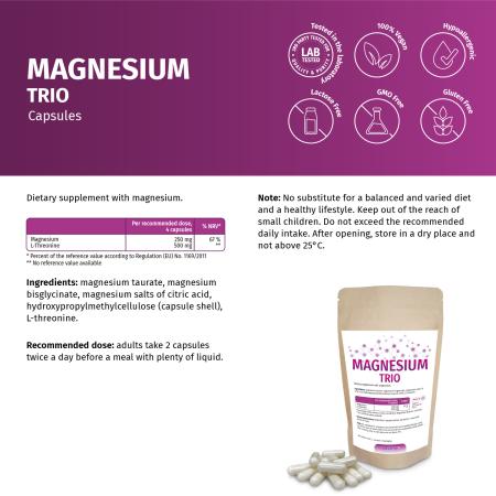 Preview: Magnesium Trio, Kapseln