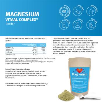 Magnesium Vitalkompex Pulver