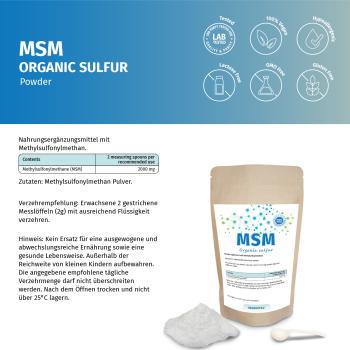 MSM - Methyl Sulfonyl Methan