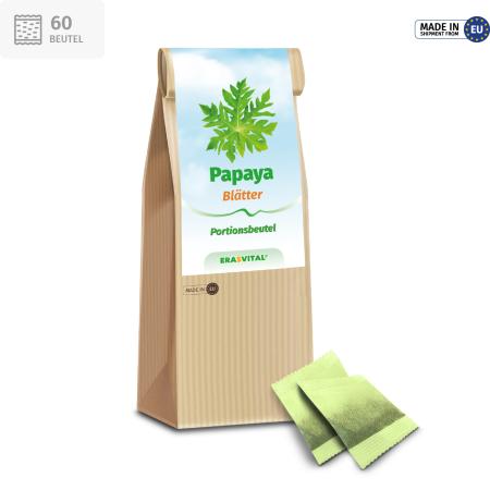 Preview: Papaya Blätter und Stängel in Portionsbeuteln (Carica papaya) aus Vietnam
