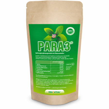 PARA3® Kapseln Antiparasiten Kur inkl. Gewichtsreduktion