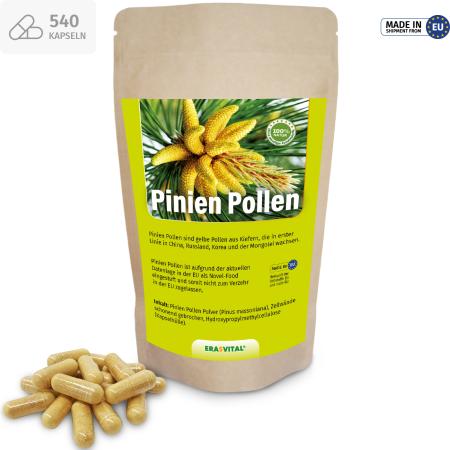 Preview: Pinienpollen Kapseln – naturrein & vegan – Pinus massoniana