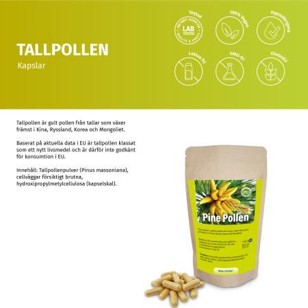tallpollen tall pollen kapslar