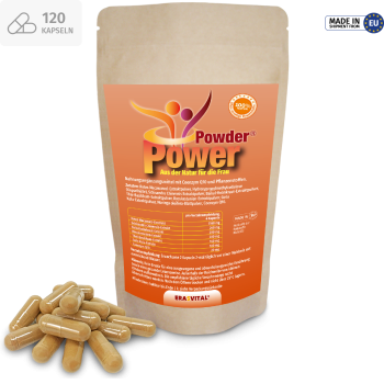 PowerPowder Kapseln - aus der Natur für die Frau