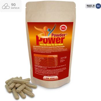 PowerPowder Kapseln - aus der Natur für den Mann