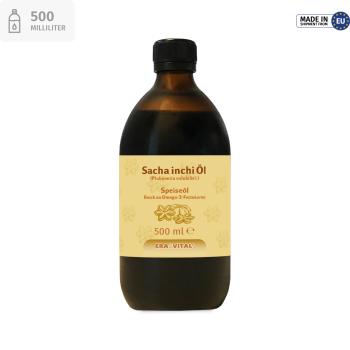 Preview: Sacha Inchi Öl (Inka Nuss Öl) aus erster Pressung