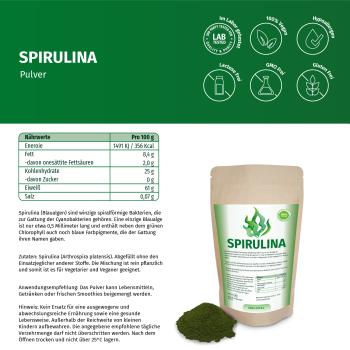 Spirulina Pulver