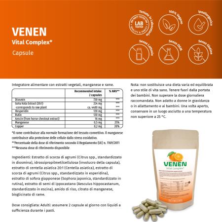 Venen Vitalkomplex - Natürlich starke Unterstützung für gesunde Venen