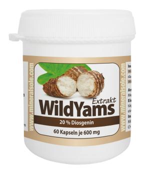 Wild Yams Extrakt kapseln progesteron