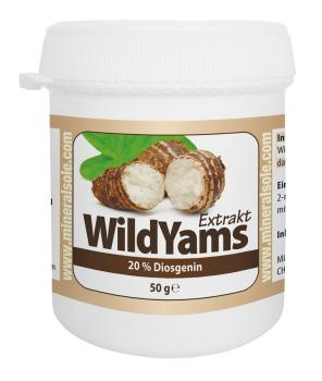 Wild Yams Extrakt Pulver progesteron diosgenin