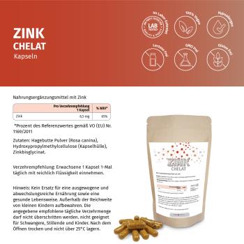 Zink Chelat - Kapseln