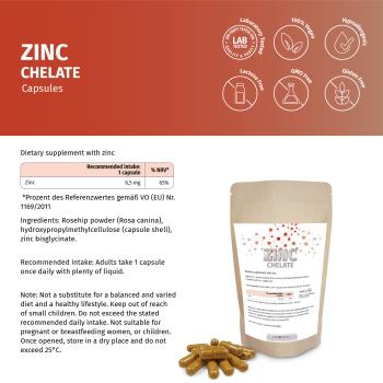 Zink Chelat - Kapseln