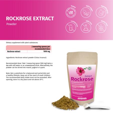 Preview: Zistrose Extrakt Pulver – Premium Cistus Incanus