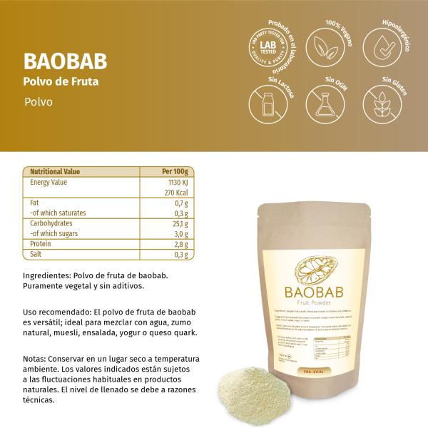 Baobab Fruchtpulver