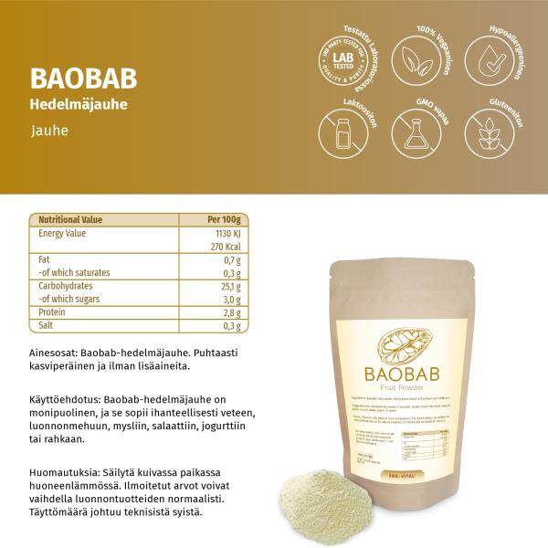 Baobab Fruchtpulver